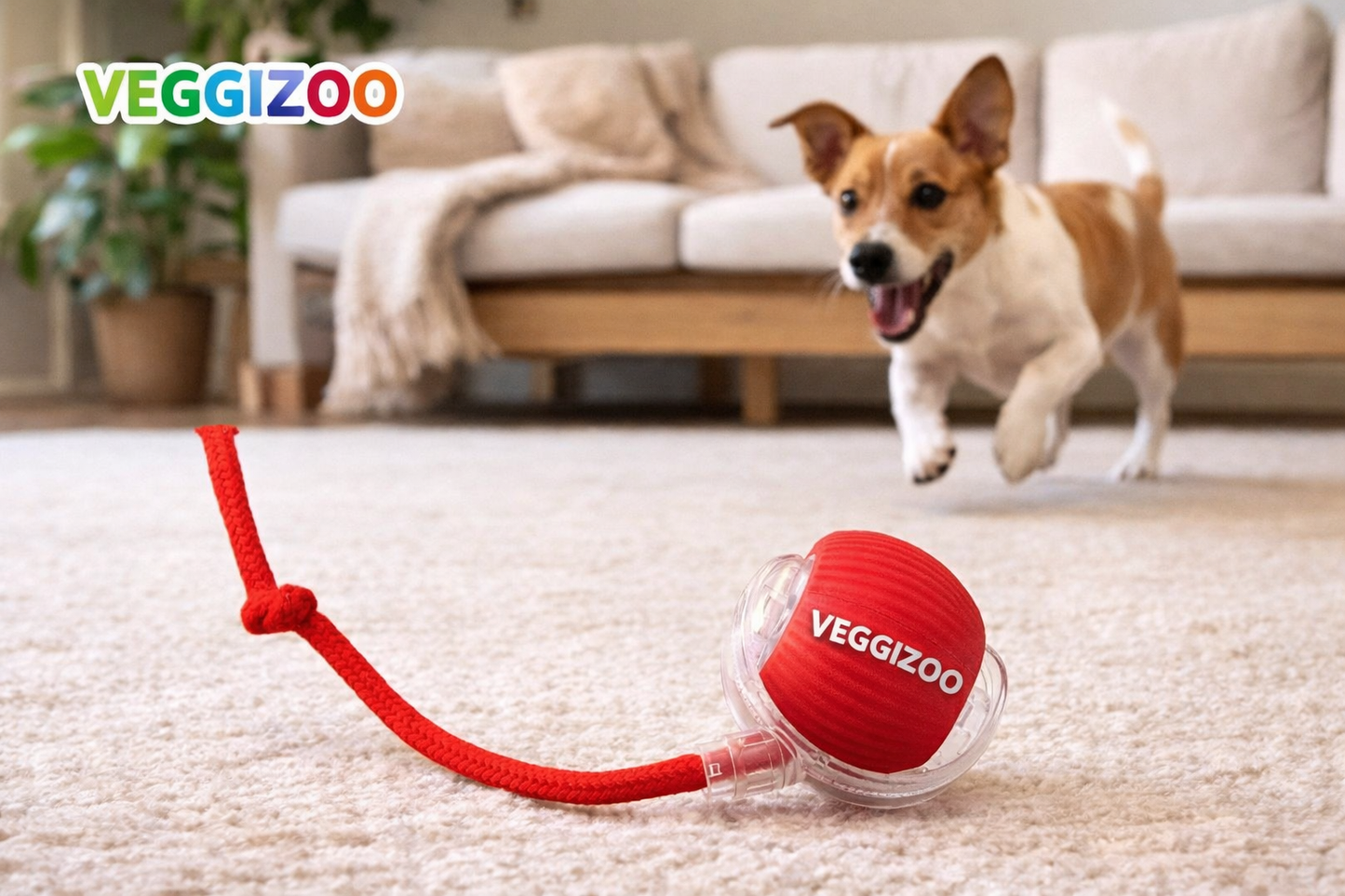 Interactive Ball Toy for Dogs & Cats